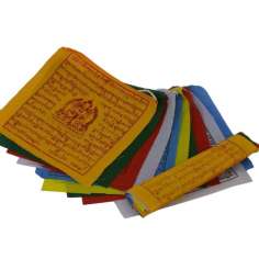 Banderas Tibetanas de algodón 17 x 16 cm