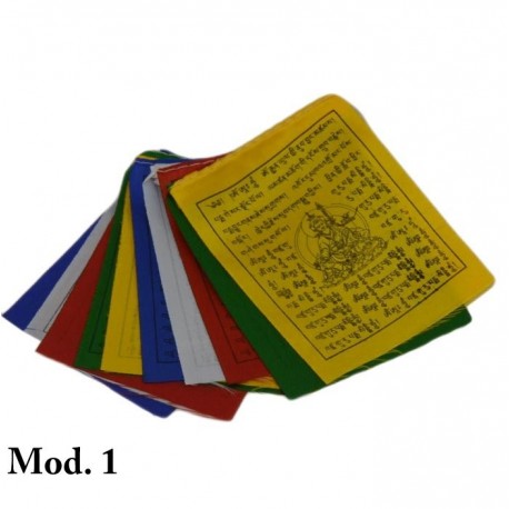 Mini Banderas  tibetanas 10 x 8 cm