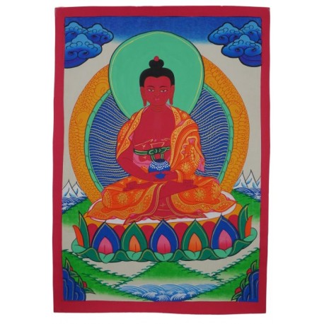 Pintura thangka Amitabha Buda