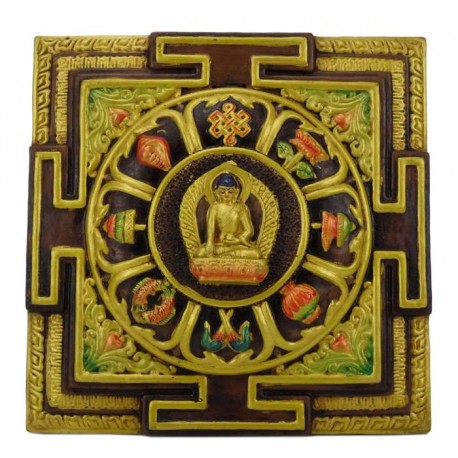 Mandala Budista para  Pared 31 x 31 cm