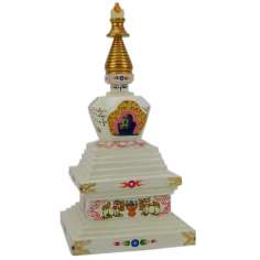 Estupa Budista de madera