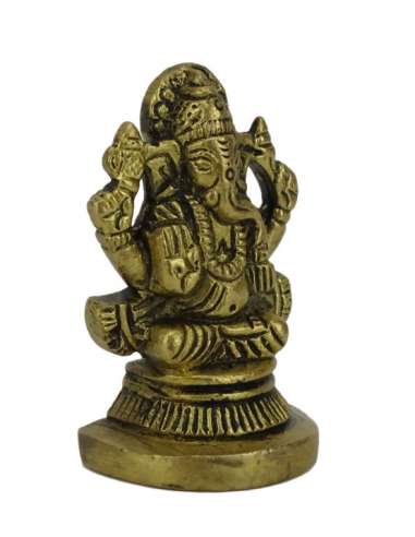 Mini Figura Ganesh  bronce 5 cm