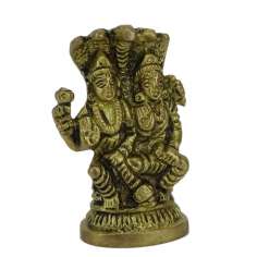 Figura de bronce del dios Vishnu 5,4 cm