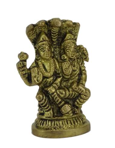 Figura de bronce del dios Vishnu 5,4 cm