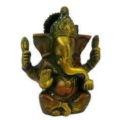 Figura de Lord Ganesha en Bronce