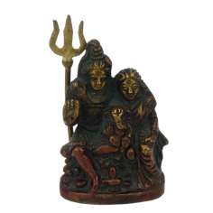 Figura de Shiva, Parvati y...