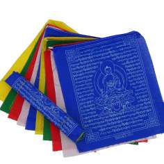 Banderas Tibetanas Buda de la Medicina 24 cm x 21 cm