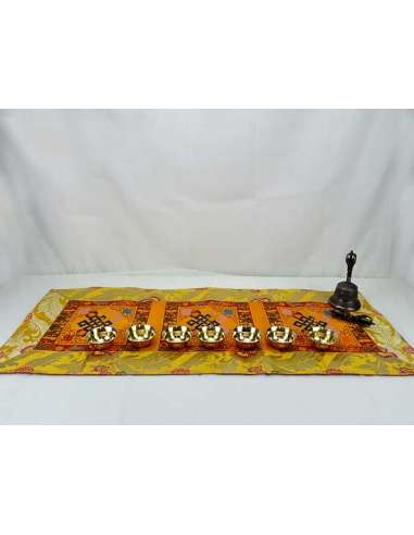 Camino de mesa/Tapete altar de brocado