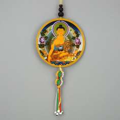 Colgante Amuleto ventana/coche  Buda Shakyamuni