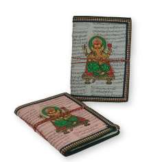 Libretas de Papel Reciclado con Ganesh 15 x 10 cm