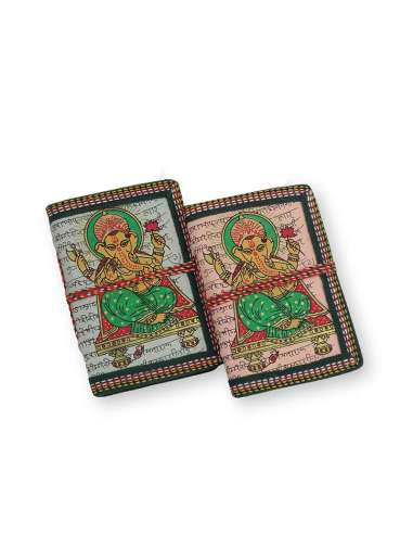 Libretas de Papel Reciclado con Ganesh 12 x 9 cm