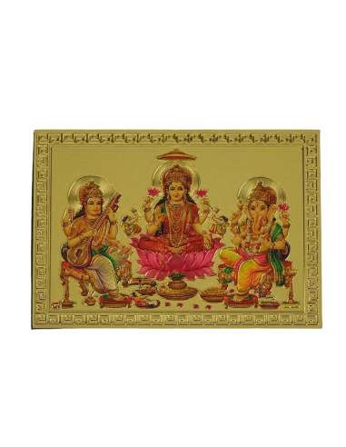 Imán Amuleto Nevera Saraswaty, Lakshmi, Ganesh