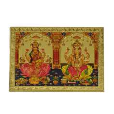 Imán Nevera Amuleto Lakshmi-Ganesh 8,5 x 6 cm