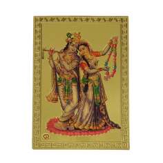 Imán Nevera/Amuleto Hindú Krishna y Radha
