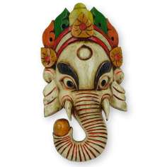 Mascara de Madera Ganesha 31 cm