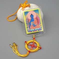 Amuleto Budista de protección con Buda de la Medicina/ SIPAHO