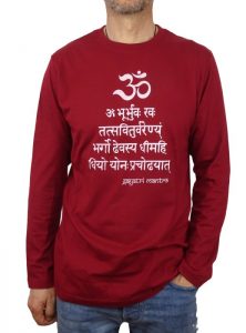 Camiseta Manga larga Gayatri Mantra