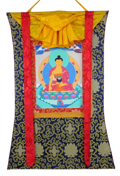 Thangka Pintura budista buda Shakyamuni